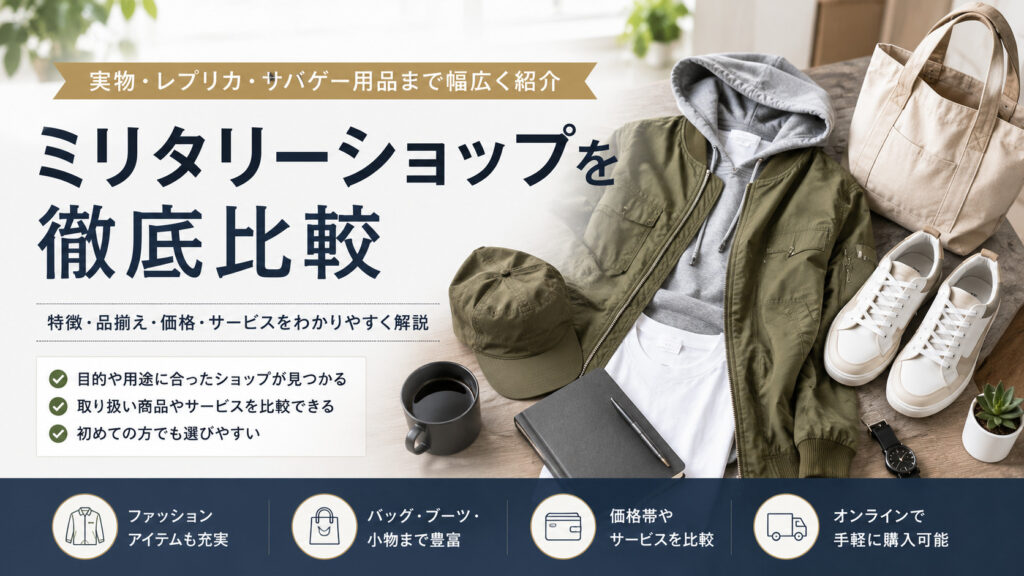 ミリタリーショップ