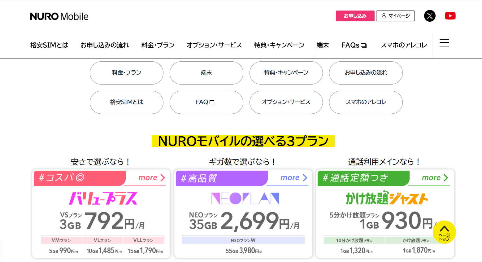 NUROモバイル