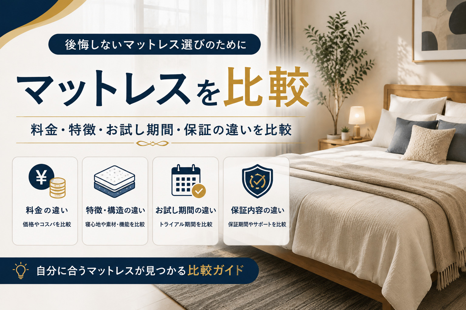 エマ・スリープを比較！コアラマットレス・NELLとの違いや料金、特徴を解説